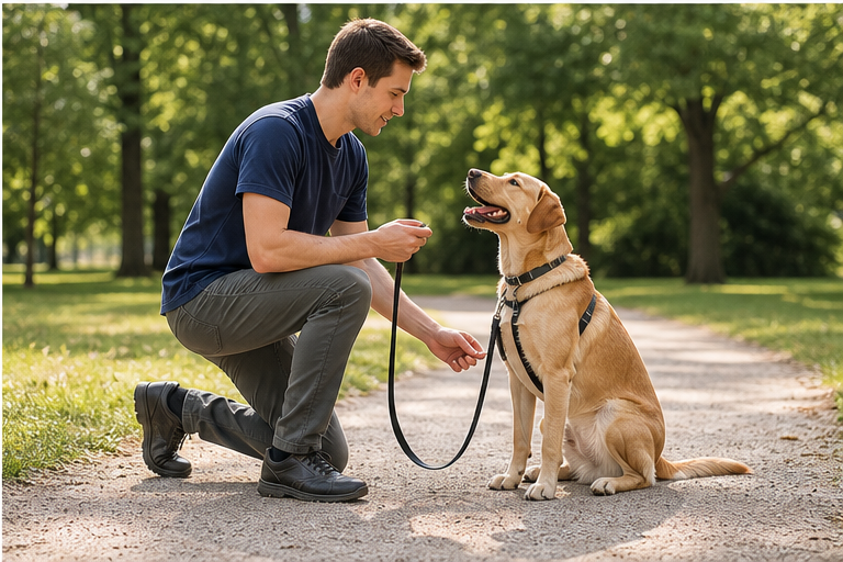 dog walking and training